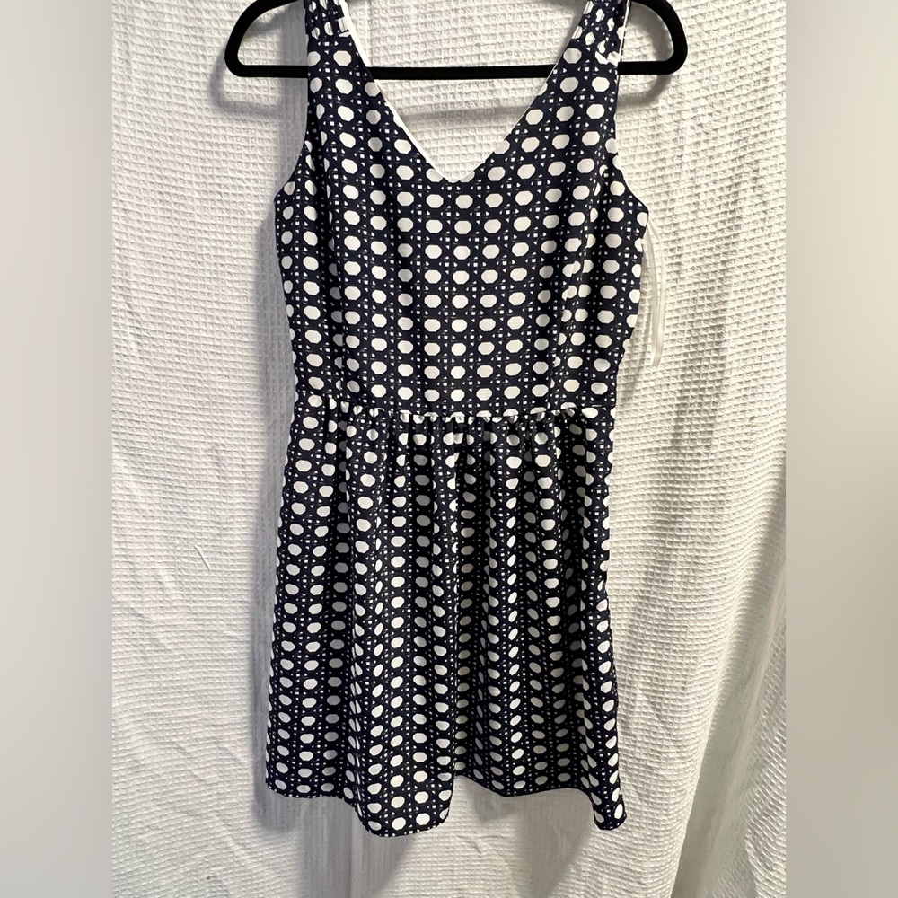 Vineyard Vines Navy and White  Dress